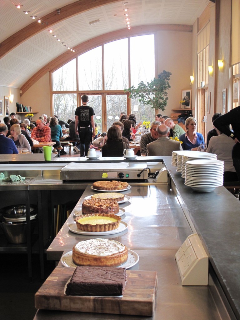 Riverford Field Kitchen - Puddings!